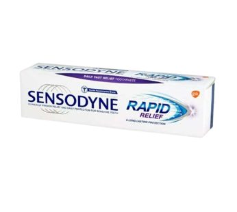 Sensodyne Toothpaste 120g | Rapid Relief