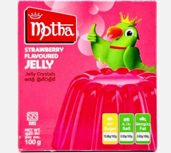 Motha Strawberry  Flavoured Jelly 100g