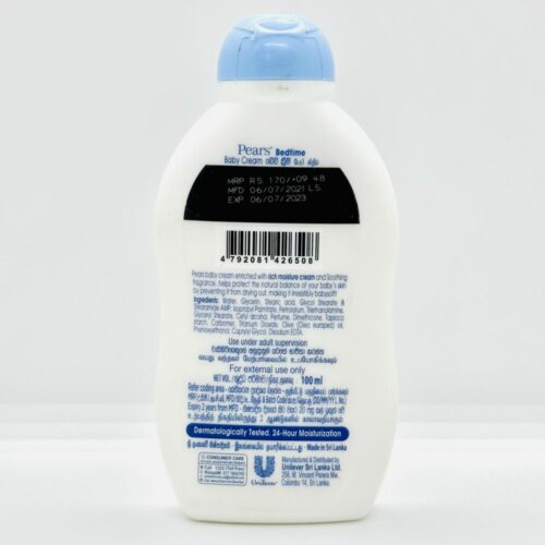 Pears Baby Cream 100ml - Image 2