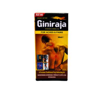 Giniraja Ayurvedic Herbal oil 180ml