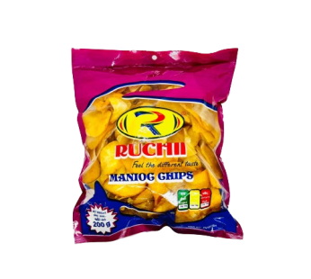 Ruchi Manioc Chips (Cassava) 200g