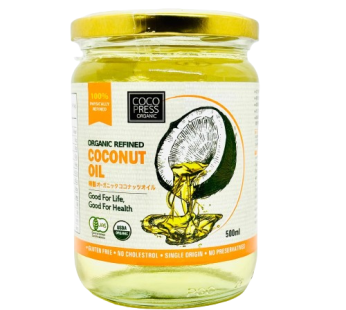 Organic Refined Coconut Oil 500ml | Coco Press