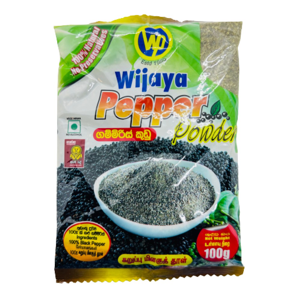 Black Pepper Powder 100g 3 | ć¹ćŖć©ć³ć« ć¬ć¹ćć©ć³ & ć¹ć¼ćć¼ Black Pepper Powder 100g