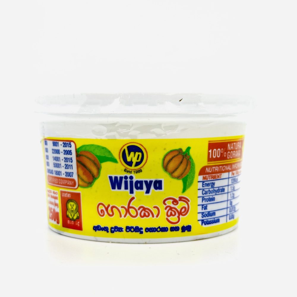 Wijaya Goraka Cream 100g 3 | スリランカ レストラン & スーパー Wijaya Goraka Cream 100g