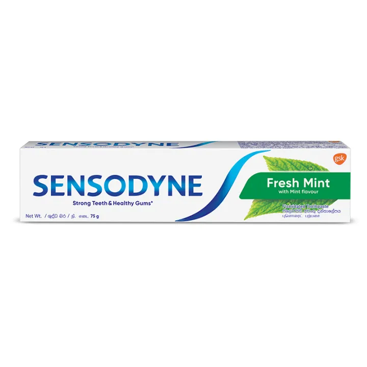 Sensodyne Toothpaste 75g | Fresh Mint 3 | スリランカ レストラン & スーパー Sensodyne Toothpaste 75g | Fresh Mint