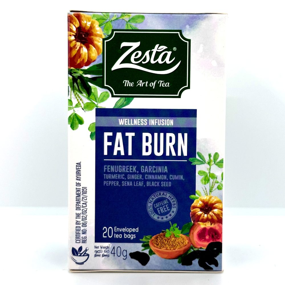 Zesta Fat Burn Tea 4 | ć¹ćŖć©ć³ć« ć¬ć¹ćć©ć³ & ć¹ć¼ćć¼ Zesta Fat Burn Tea - Image 2