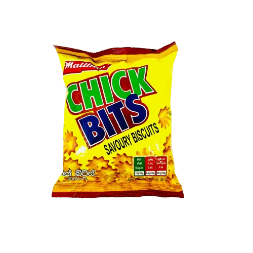 Maliban Chick Bits 80g 3 | ć¹ćŖć©ć³ć« ć¬ć¹ćć©ć³ & ć¹ć¼ćć¼ Maliban Chick Bits 80g