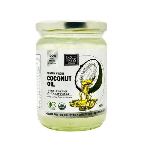 Organic Virgin Coconut Oil 500ml | Coco Press 3 | スリランカ レストラン & スーパー Organic Virgin Coconut Oil 500ml | Coco Press