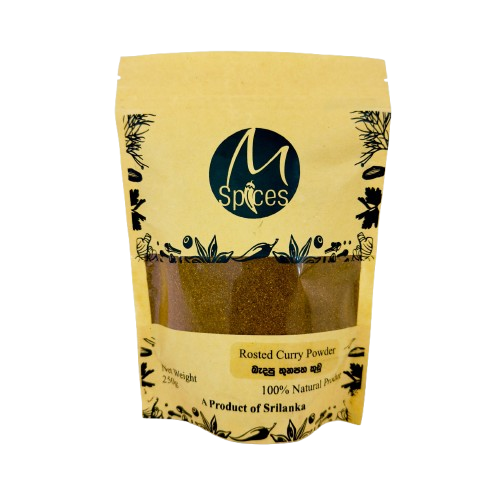 Roasted Curry Powder 250g | M Spices 3 | スリランカ レストラン & スーパー Roasted Curry Powder 250g | M Spices