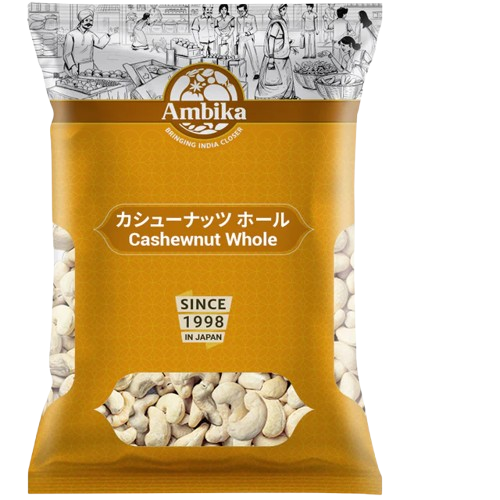 Ambika Cashewnuts Whole 100g 3 | ć¹ćŖć©ć³ć« ć¬ć¹ćć©ć³ & ć¹ć¼ćć¼ (Ambika) Cashewnut Whole 100g